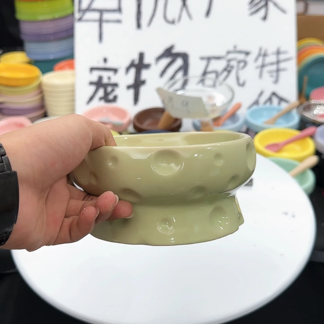 陶瓷奶酪胖碗一个