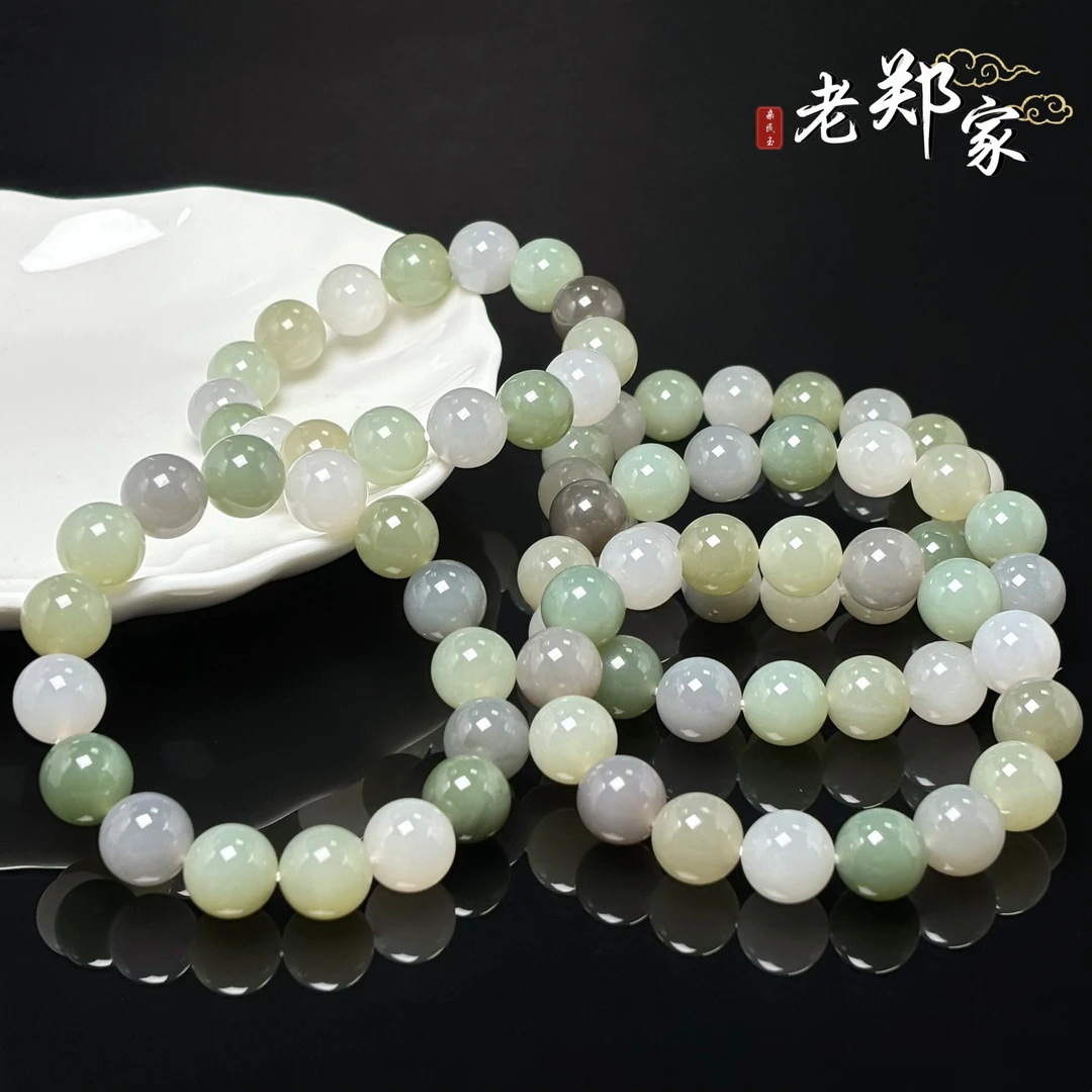 【老郑家】和田玉DIY多宝手串  约12mm（多样性发1件）1741