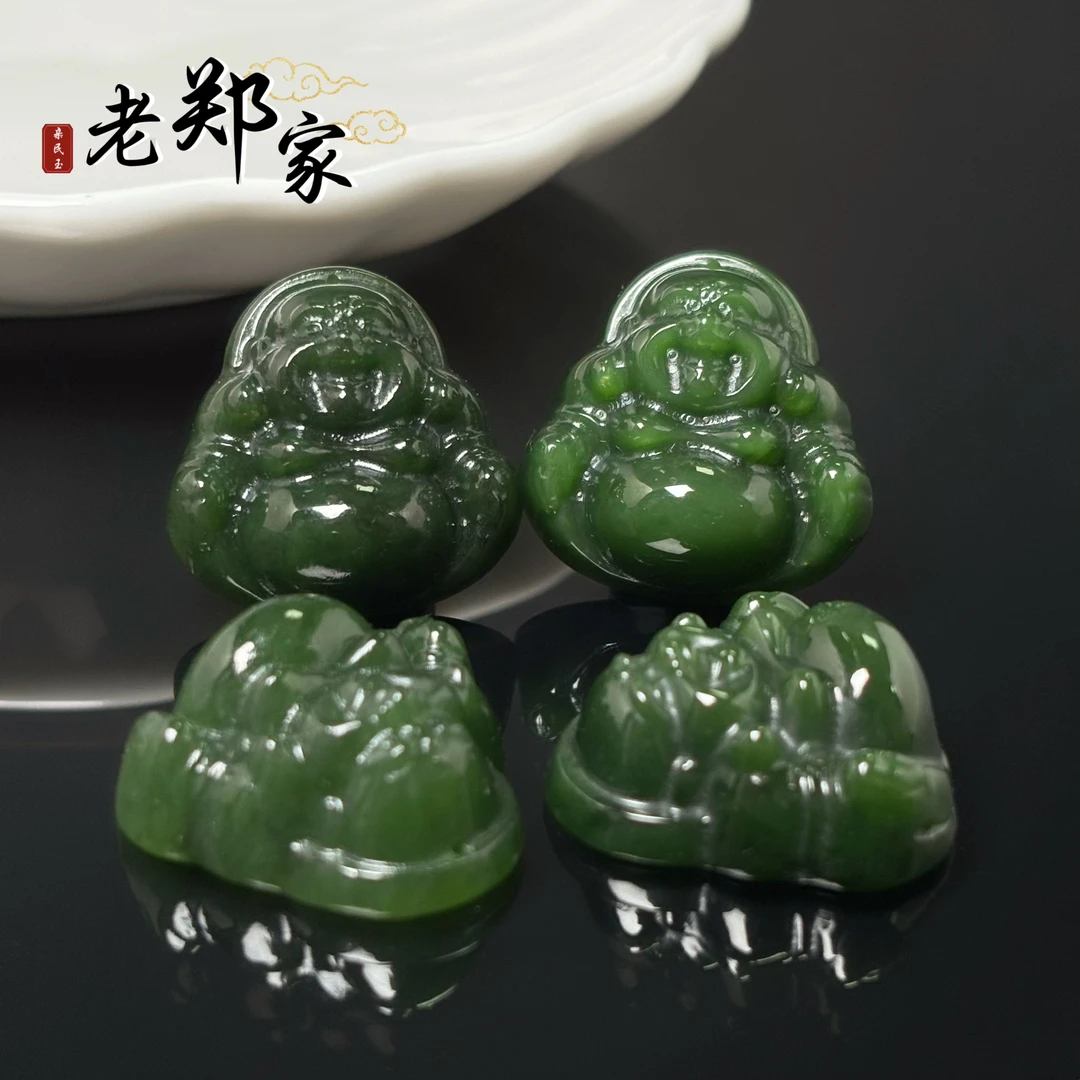 【老郑家】和田玉佛公挂件  （多样性发一件）309