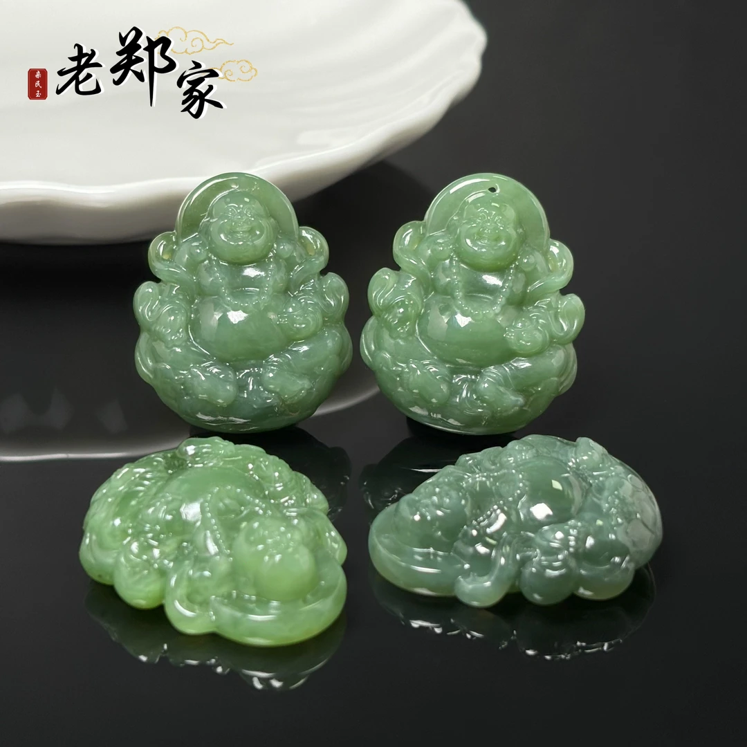 【老郑家】和田玉佛公挂件(多样性发一件)1849