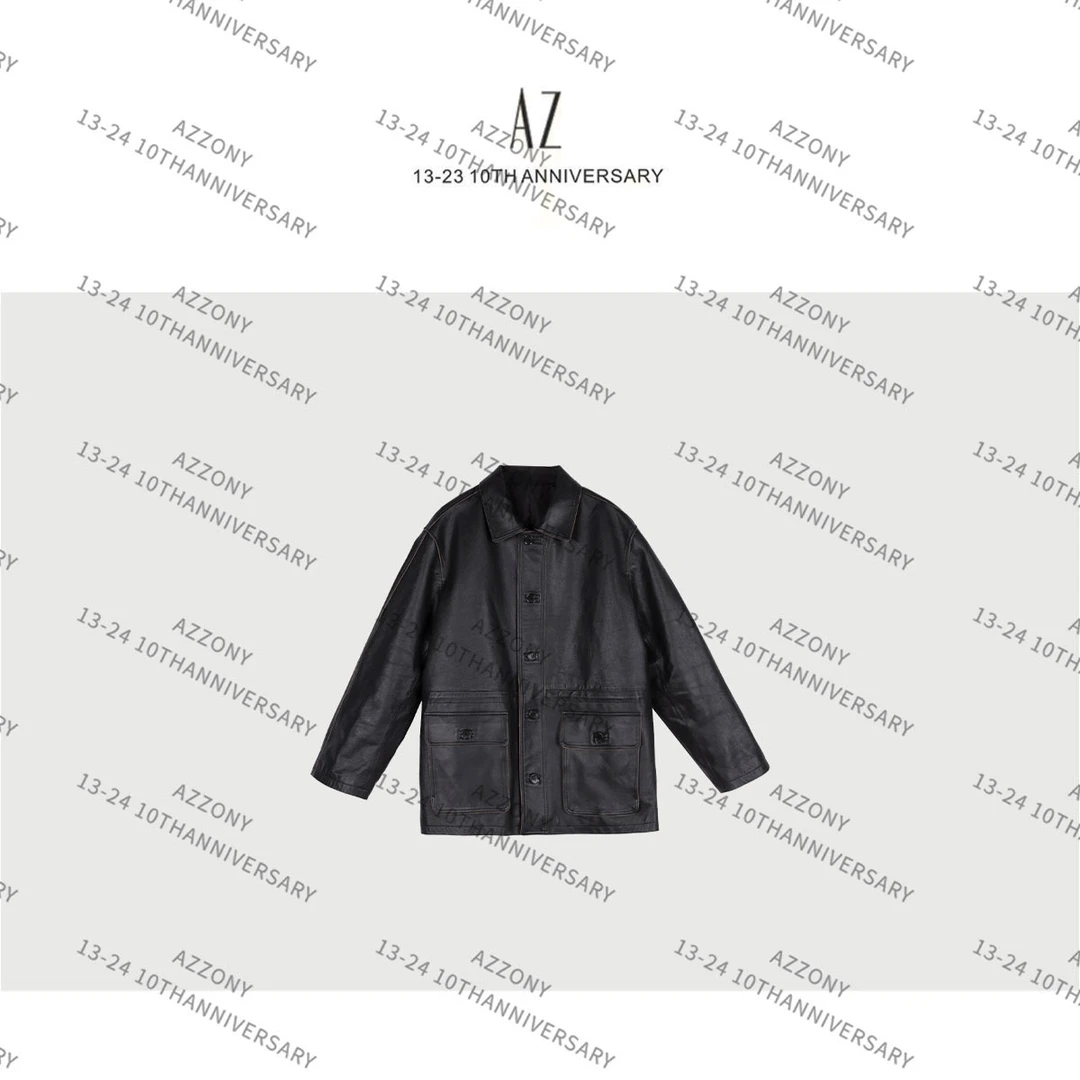 AZ-XJ 小咖边绵羊皮衣 小军家 2024 冬款 NEW SH11610