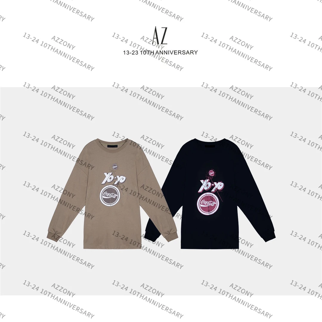 AZ-XJ yo-yo字母tee 小军家 2024 冬款 NEW QTWL24401