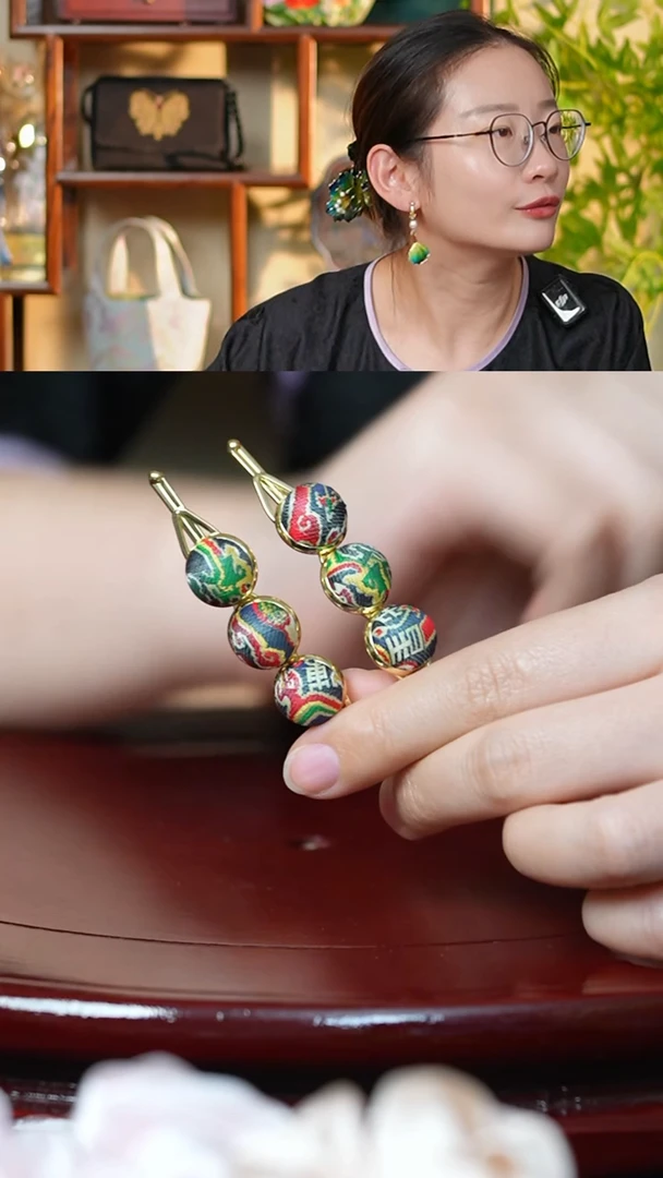 【闪购商品】织绣0801非遗花位略有不同