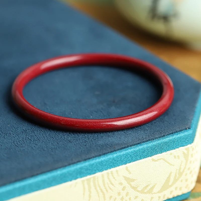 天然辰砂天然辰砂高含量朱砂叮当镯紫金砂