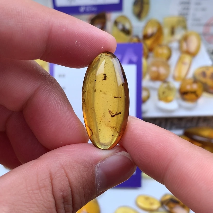 【闪购商品】琥珀裸石未镶嵌