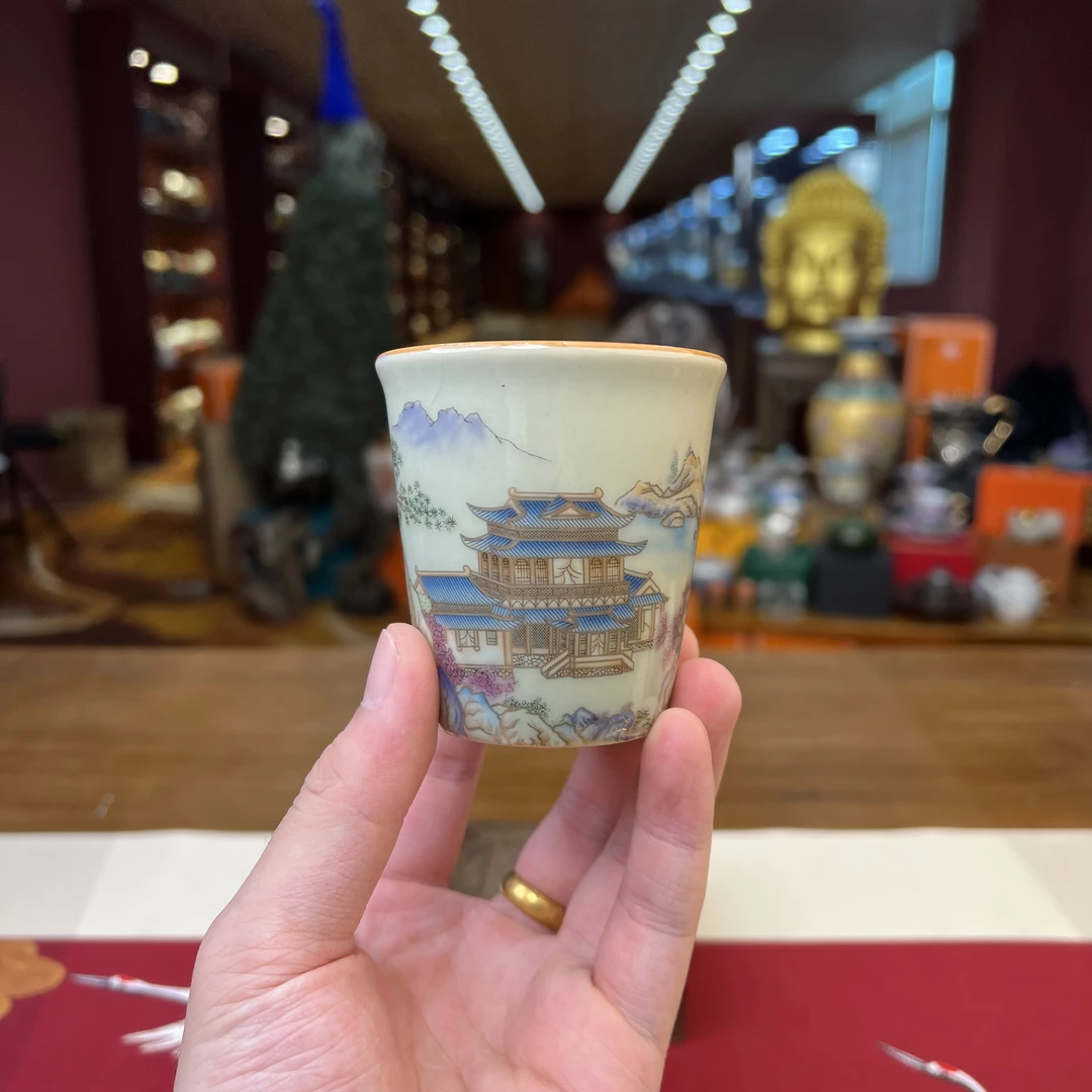 【闪购商品】F157世外桃源可乐杯