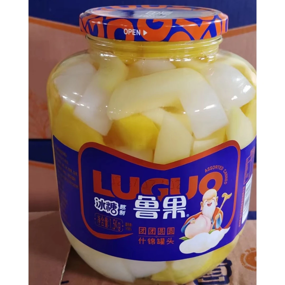 鲁果什锦罐头 1.25kg（商超）