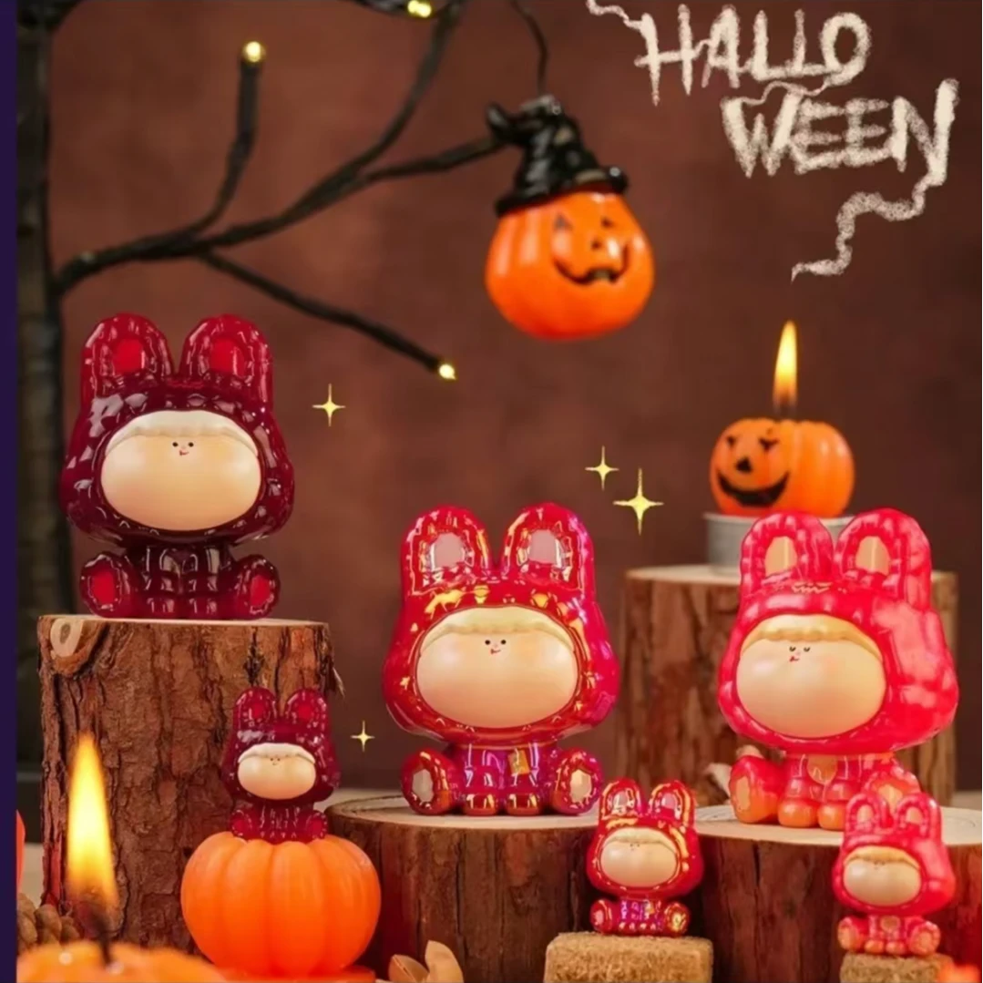 【拆盒】阿玛莉莉丝万圣节小兔系列潮玩手办潮流摆件