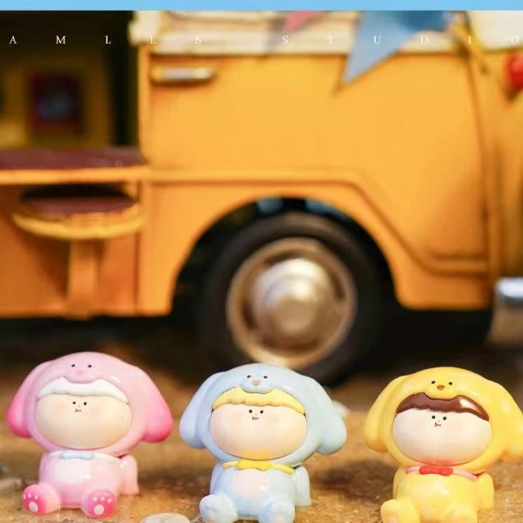 【拆盒】阿玛莉莉丝小狗萌粒系列盲盒萌粒