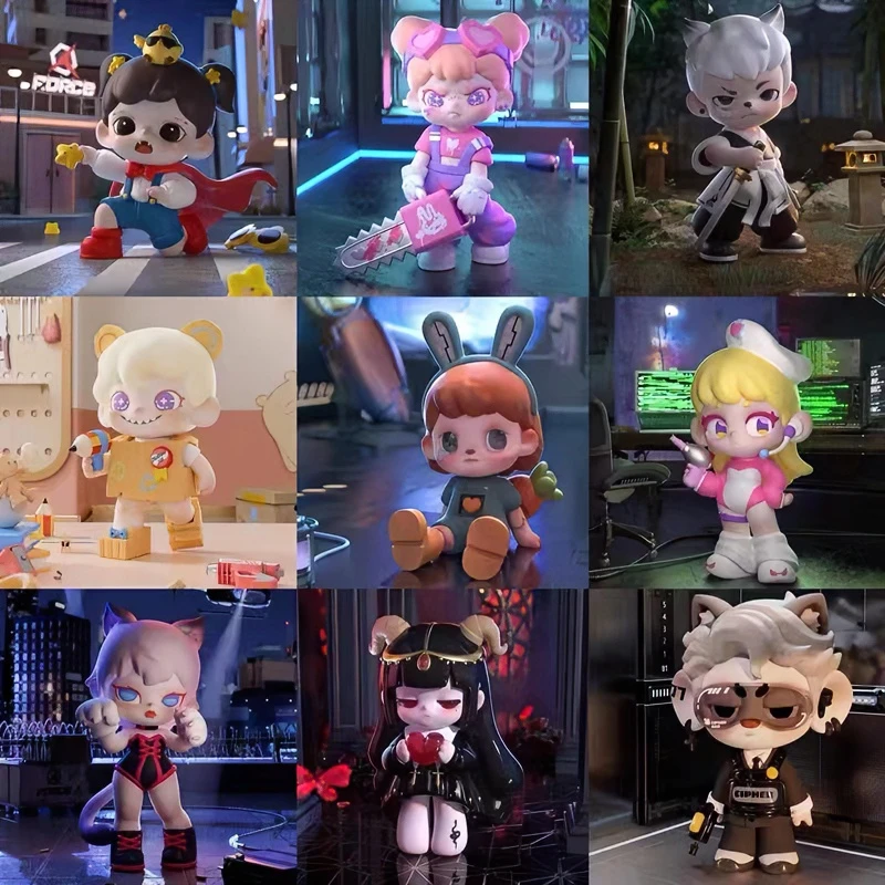 【拆盒】TNT特工队盲盒全明星摆件可爱玩具公仔手办盲盒