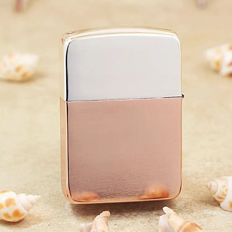 ZIPPO打火机正品-1941军机【玫瑰金镀银】男士防风DYJ1