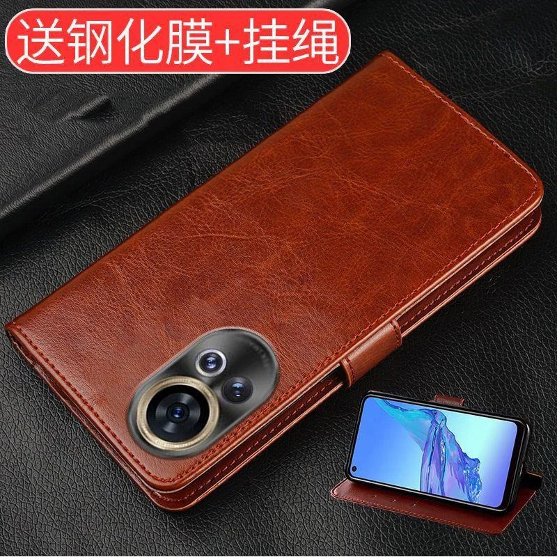 华为nova12手机壳nova12pro翻盖式皮套5G全包防摔软男女钱包卡包