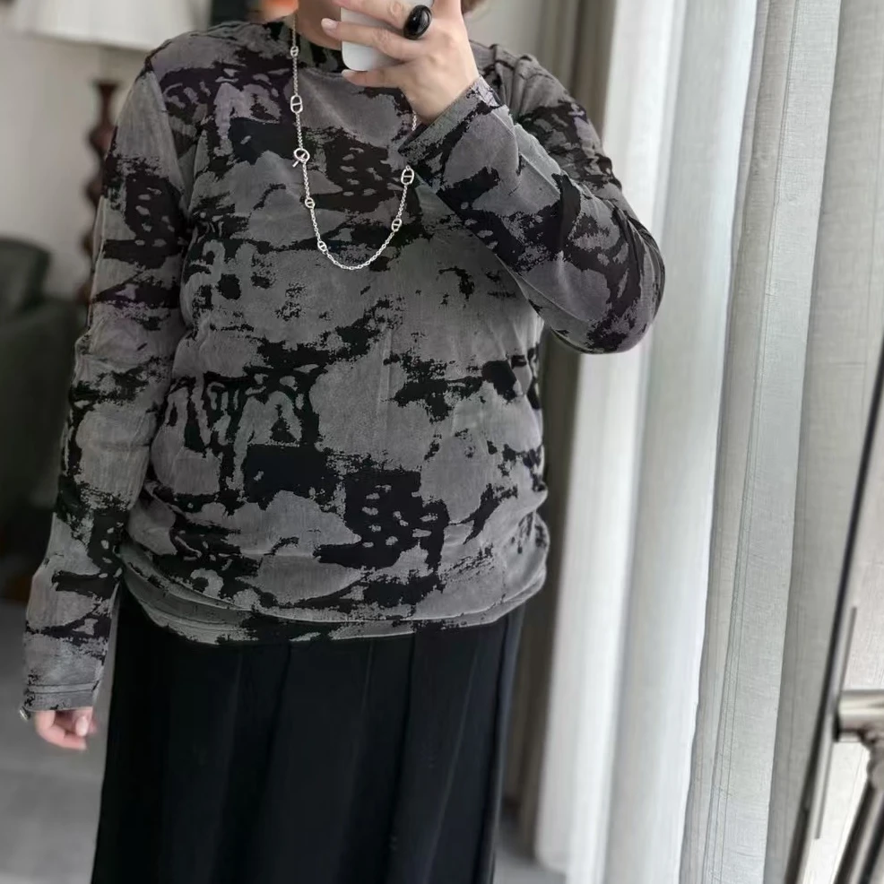 Meet遇见-冬季定制版植绒打底T恤