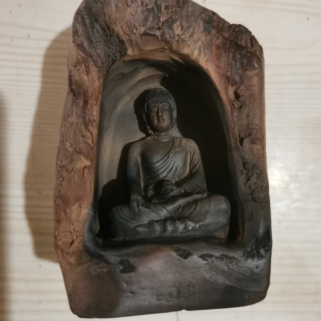 圣土陶印坊精美石窟造像，东方韵味十足，古拙自然，古意满满