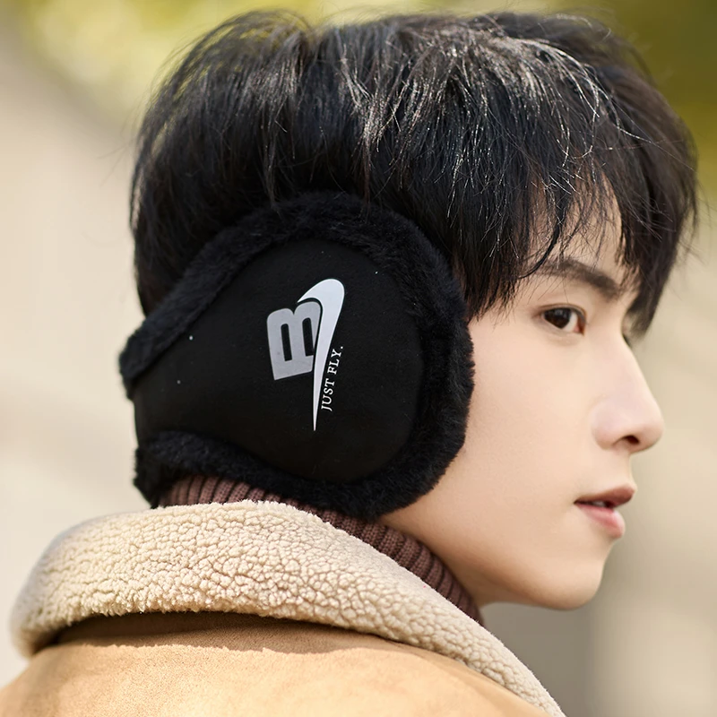 2025新款男保暖耳罩冬天骑车防冻可爱加厚款学生耳套防冻耳朵神器