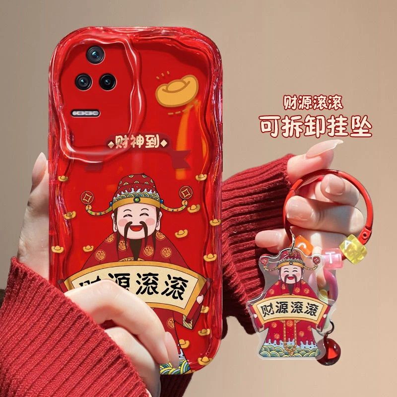 红米k50手机壳红米k50pro保护套2022CP8469全包21121210C卡通可爱