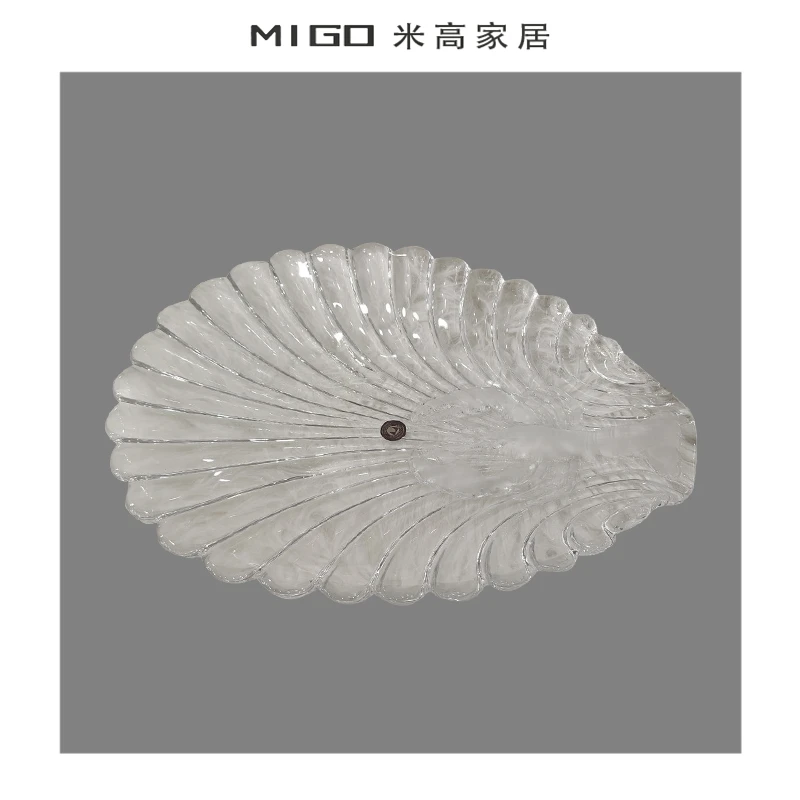 【MIKO米高】简约现代流行家用餐厅网红风43CM德国海景磨砂龙虾盘