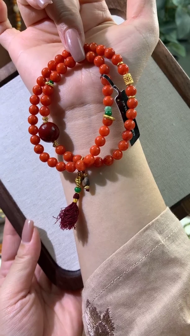 【闪购商品】南红玛瑙手链未镶嵌南红玛瑙 手链 未镶嵌