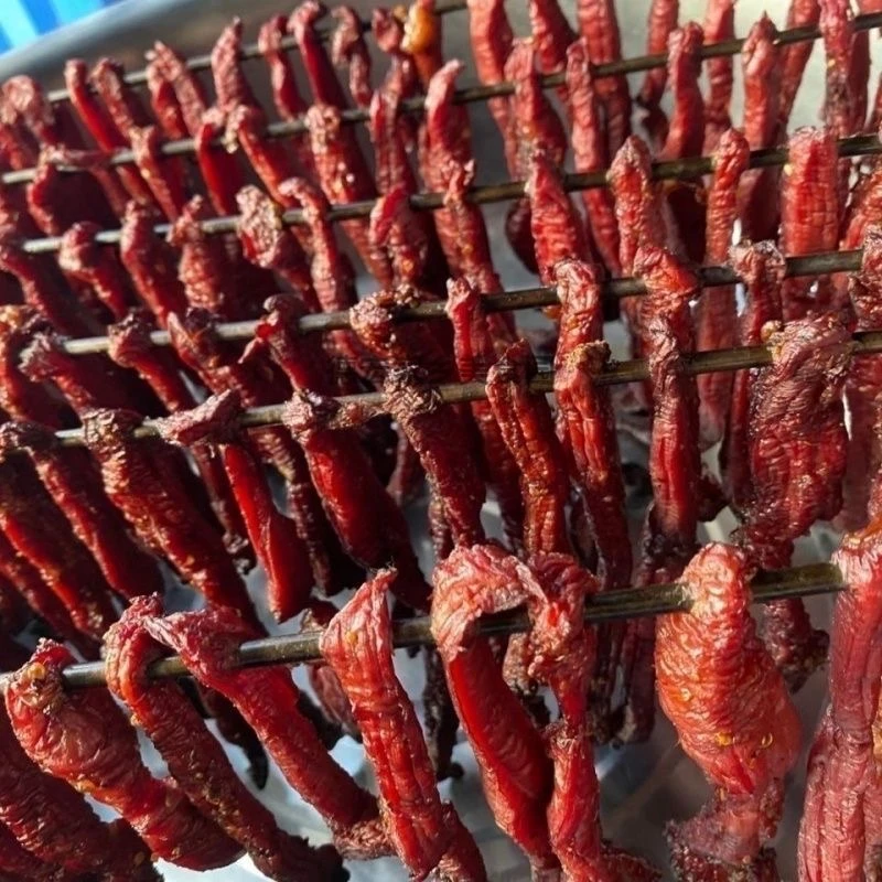 傣味油淋干巴云南特产火烧香辣干巴牛肉干超薄手撕牛干巴零食