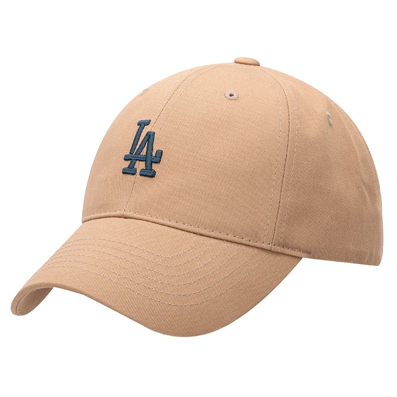 MLBMLB帽子半软顶小标咖色休闲帽中性3ACP1501N-07BRS