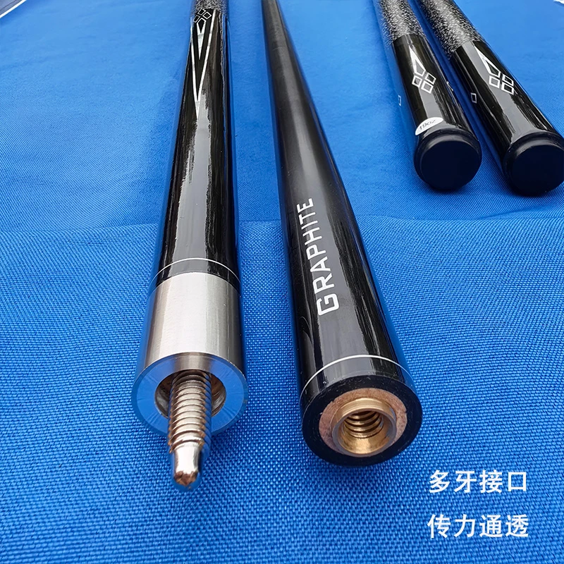 【杨小哥推荐】波茨杆碳素黑科技台球杆线把小头中头大头中式球杆