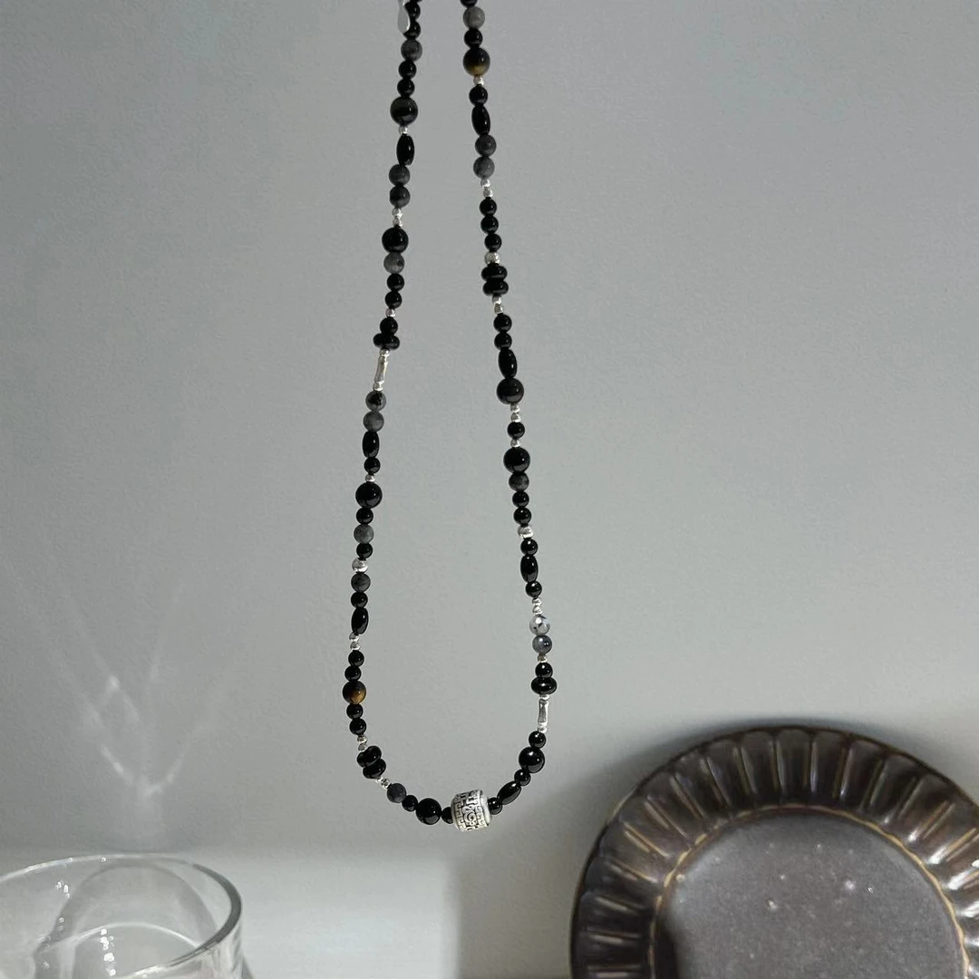 吊坠925银 JIUJIU【朝阳】时尚百搭“朝”字系列手作装饰品0826