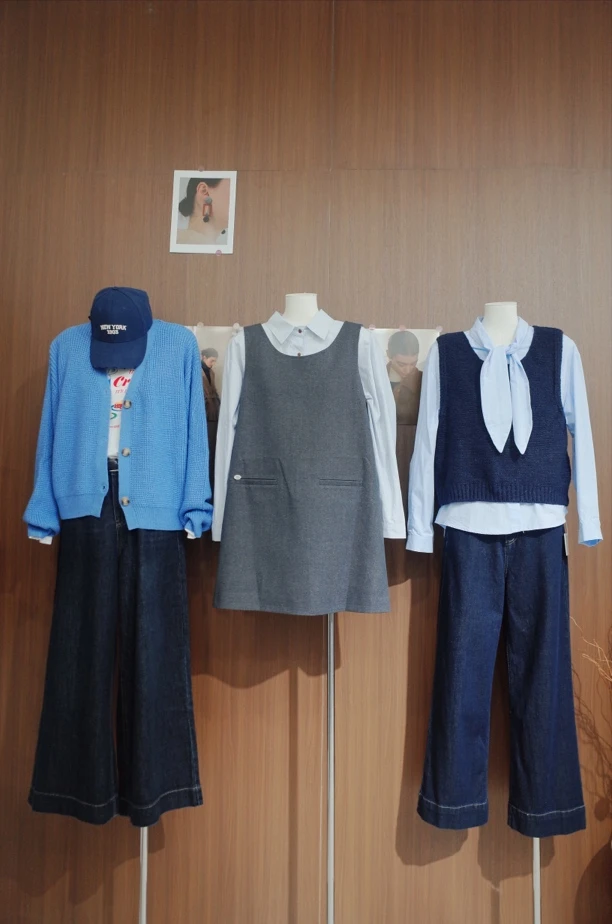 Three｜叁简单韩系时尚大方连衣裙