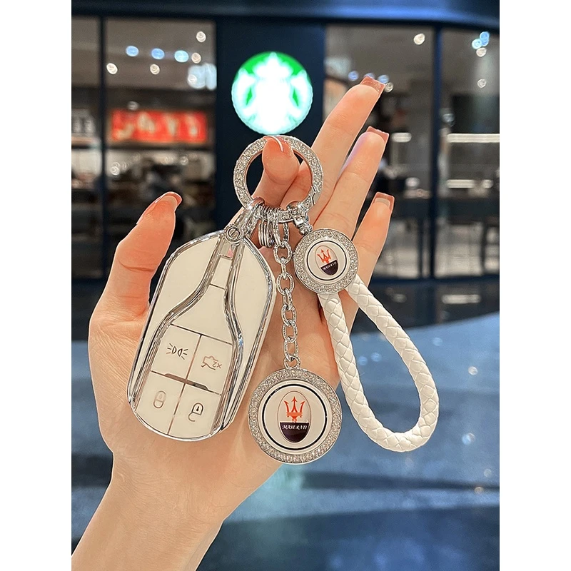 玛莎拉蒂钥匙套汽车格雷嘉莱万特吉博力grecale总裁专用高档保护1