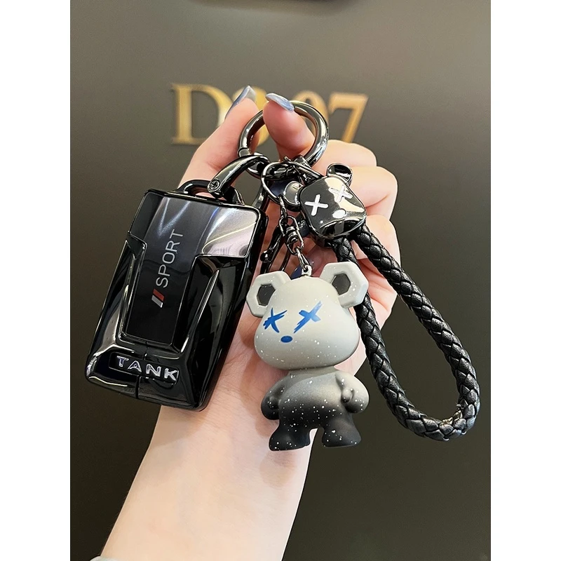 2024款坦克300钥匙套坦克500hi4t专用400新能源汽车男改装壳扣包