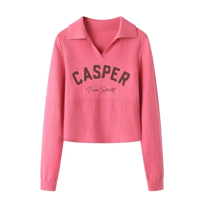 【商场同款】女装2023冬合作短款打底衫