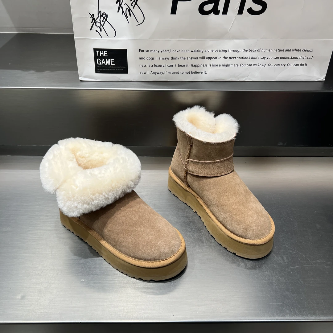 静静【雪芙小姐】雪地靴7073