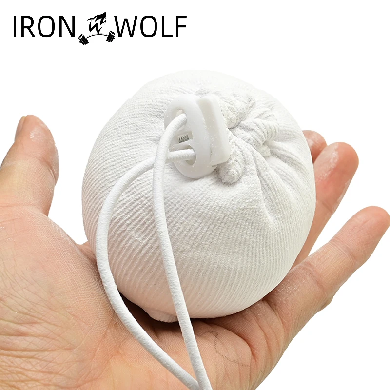 IRONWOLF攀岩镁粉球 抱石粉球 可重复添加单杠钢管舞防滑粉体操