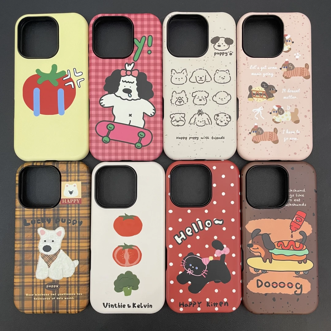 适用于苹果手机菲林双层二合一防摔手机壳个性ins全包女款创意