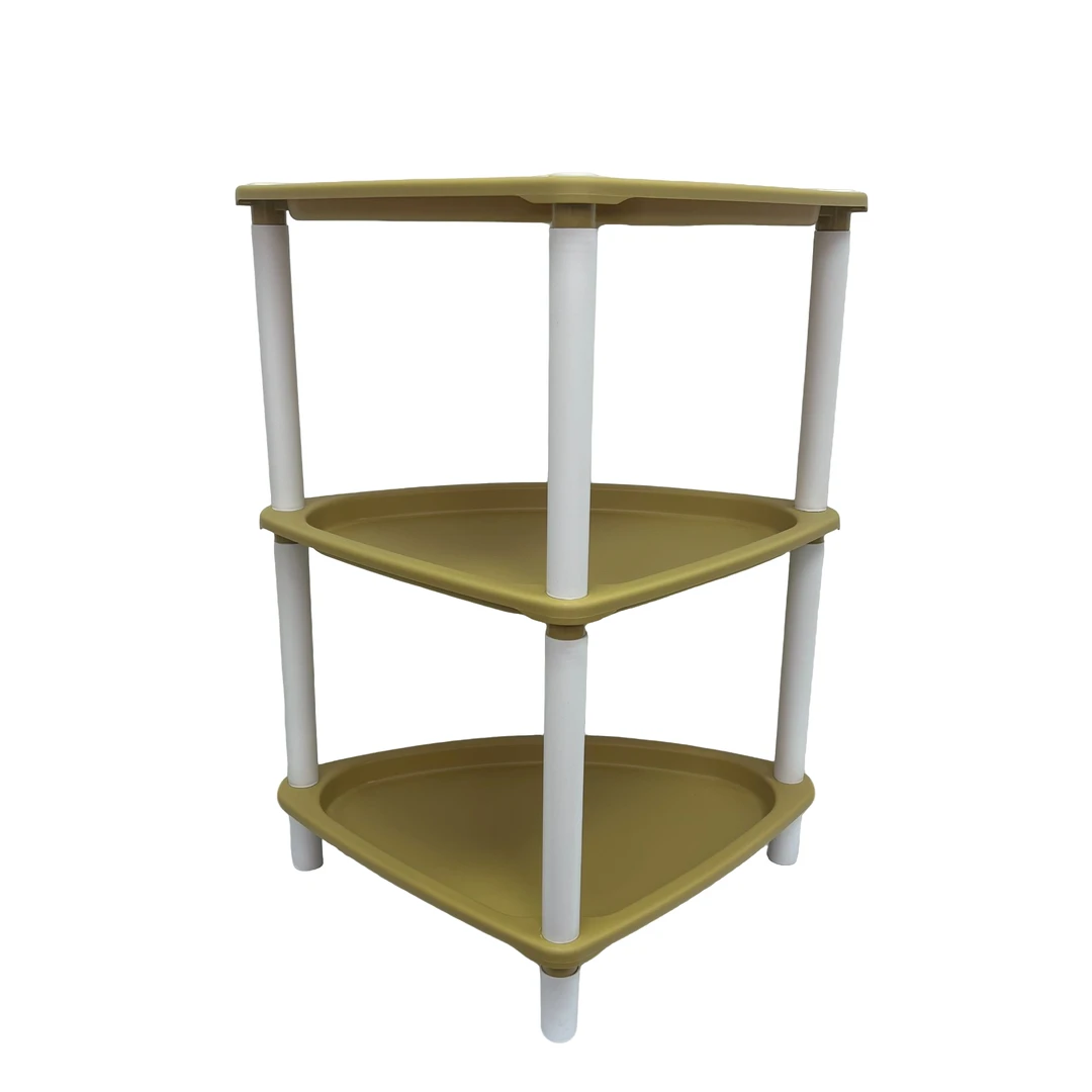 浴室三角置物架家用卫生间落地式置物架储物架储物客厅加厚置物架