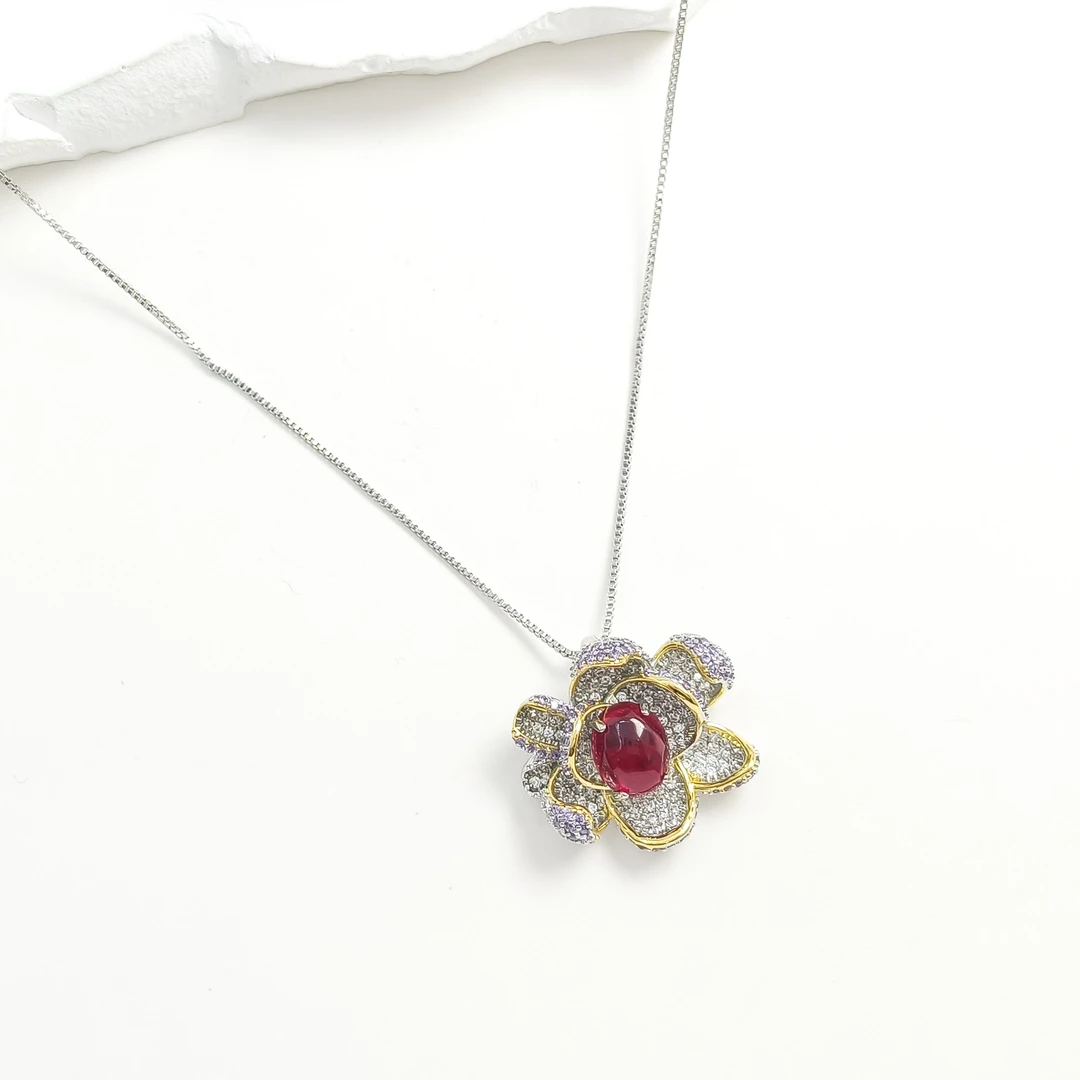 铜合金项链 HLM-54853 项链百搭简约欧美时尚经典优雅气质