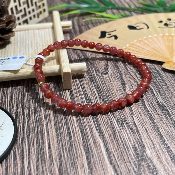 【龙龙珠宝严选】HD009/18K金珠小米珠手串/88406999*4