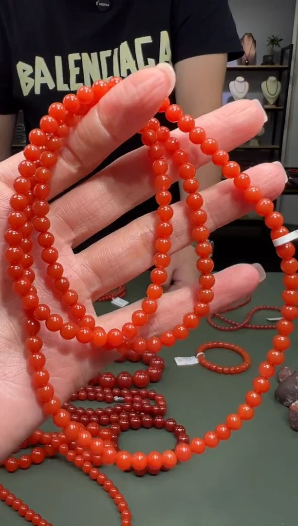 【闪购商品】南红玛瑙手链未镶嵌5mm/yz01247多样性发货