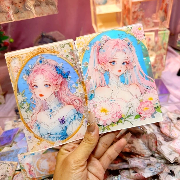 6厘米镭射炫彩少女, 潮玩盲盒