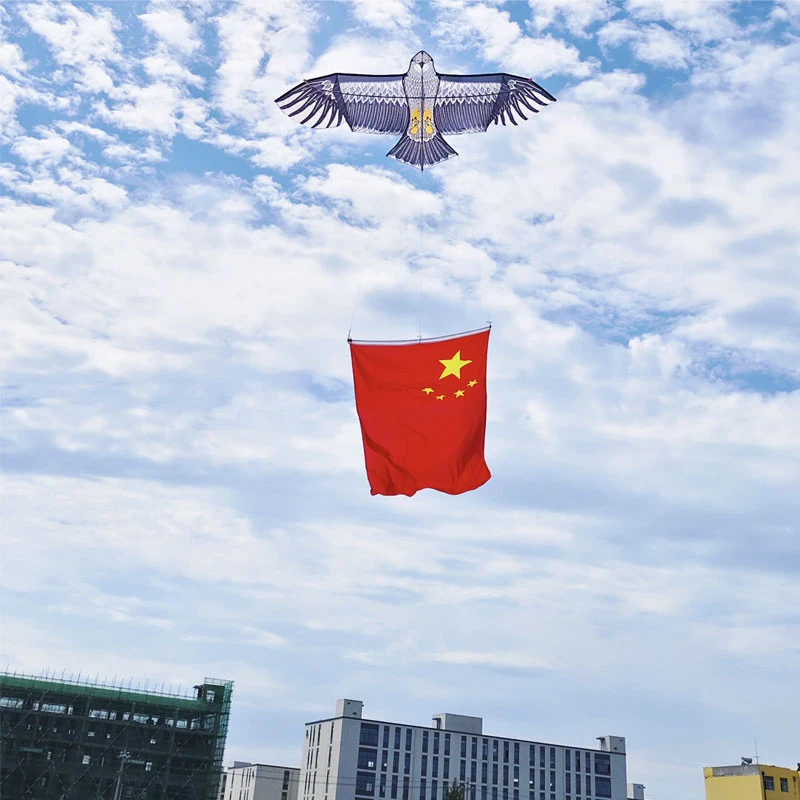 潍坊飞阳户外红旗风筝挂件涤纶纤维防水晒防褪色结实耐用易飞