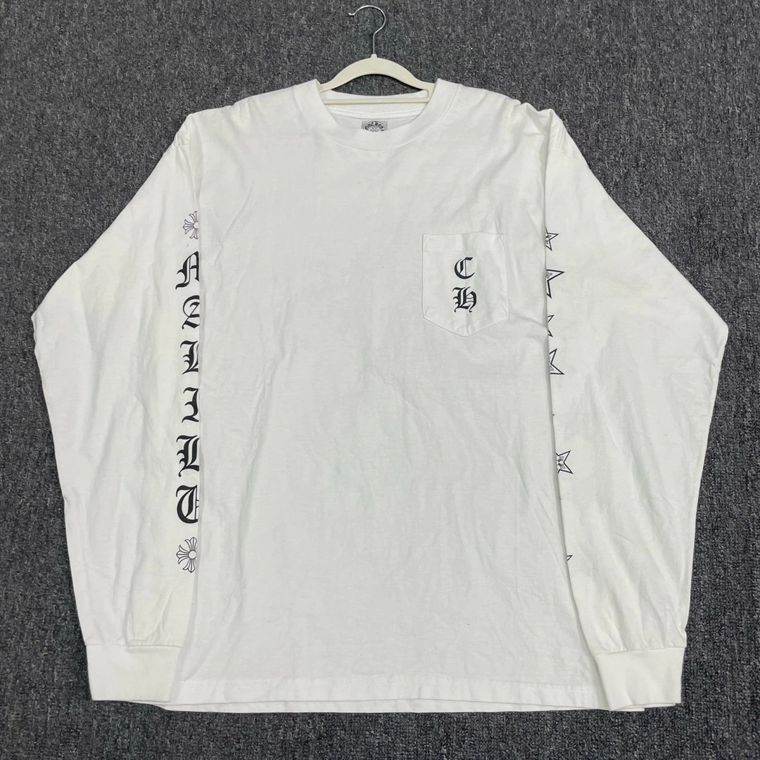 Chrome hearts /克罗心 手臂梵文五角星长袖  xl码/99新/Sl000600