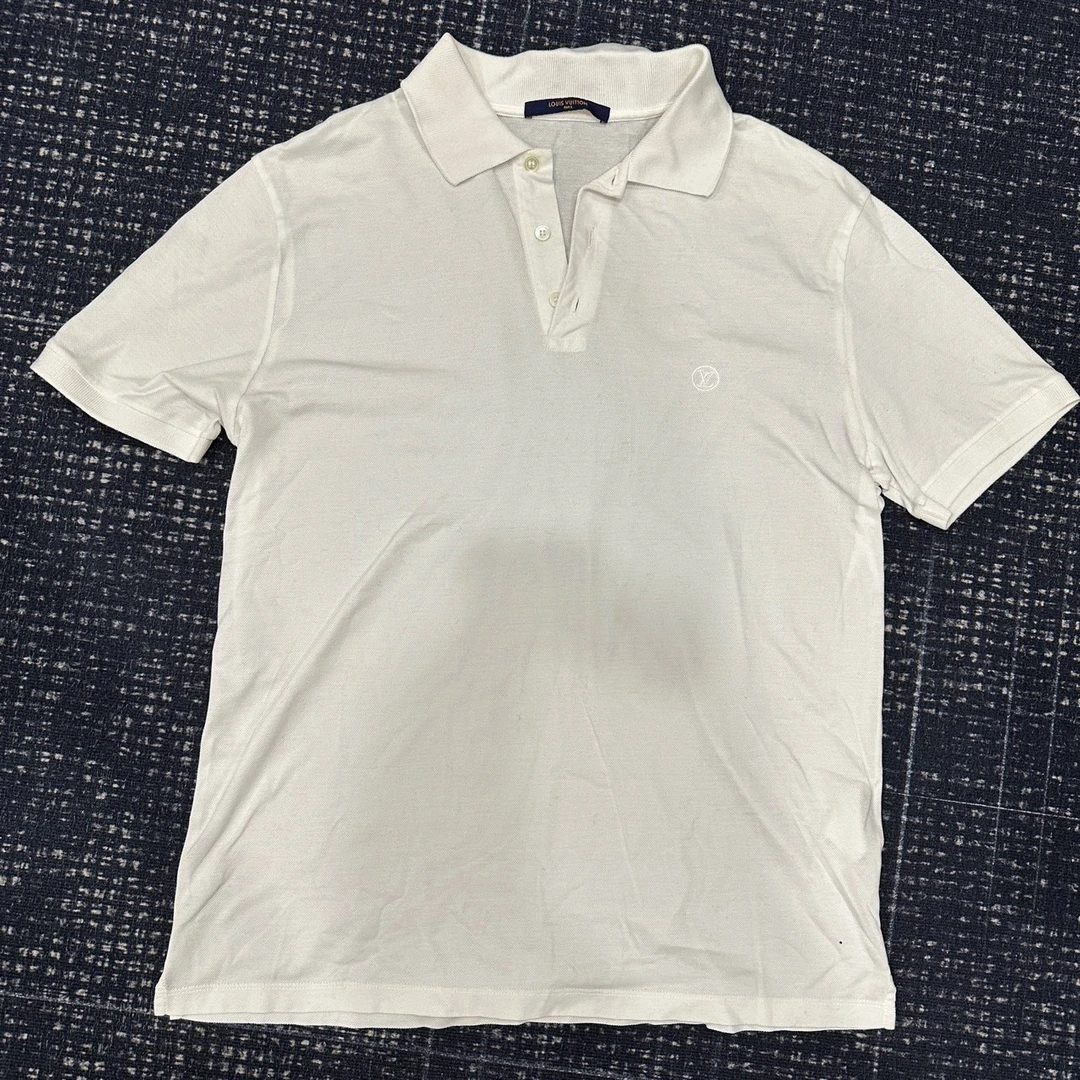 Louis Vuitton 刺绣Polo短袖 99新 M码 001382