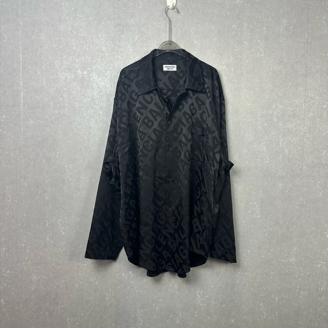 Balenciaga 巴黎世家 FW21提花徽标宽松夹克36码/全新带吊/002451