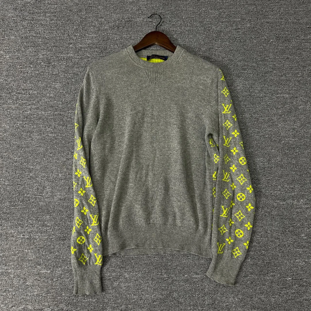 Louis Vuitton lv 手臂满印卫衣 S码 99新 Sl0000599
