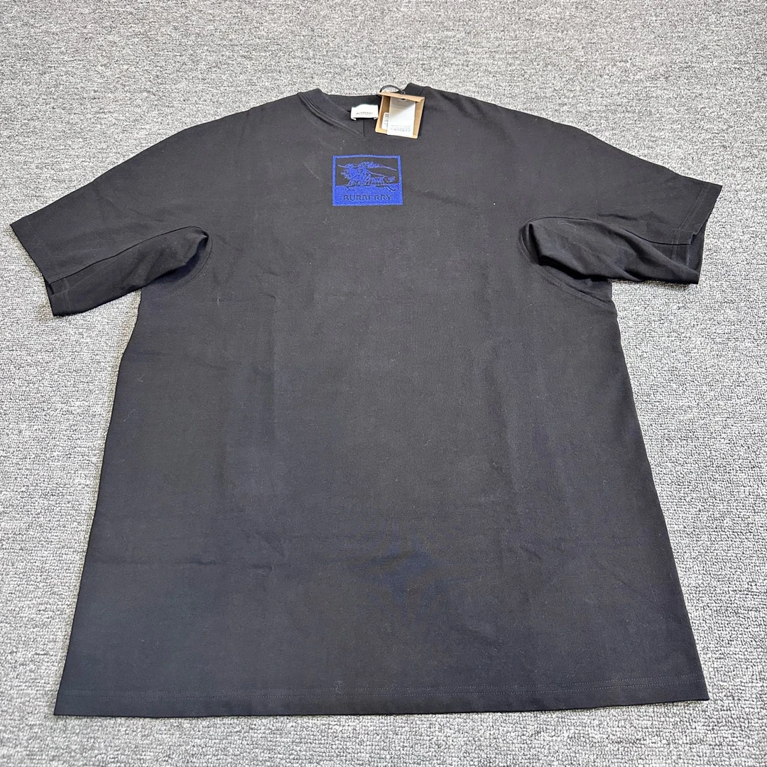 Burberry博柏利男女同款鸡心领连衣裙大版T恤S1M1 000345