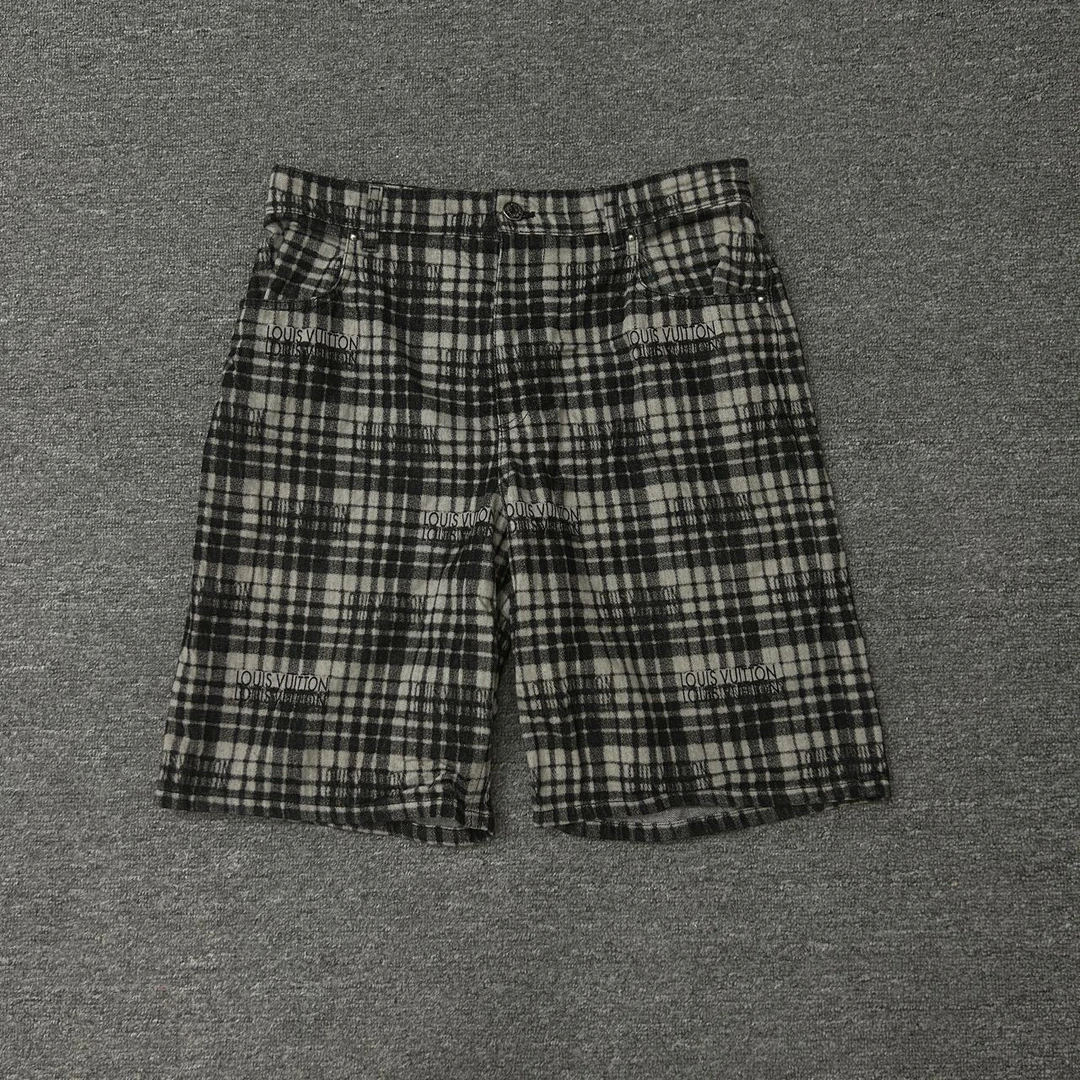 Louis Vuitton路易威登格子休闲短裤 32码 全新带吊SL000931