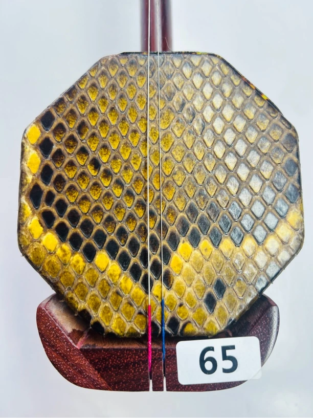 65号中胡精品越南红花梨，一级木料，纯手工制作。八角厂家直销乐器