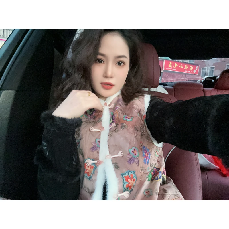 【伯虎说1215】Qing，甩，-新款气质百搭新中式时尚夹棉马甲