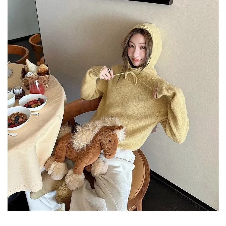 2024秋冬新款时尚百搭气质女装服饰显瘦慵懒风休闲上衣韩版裤子女