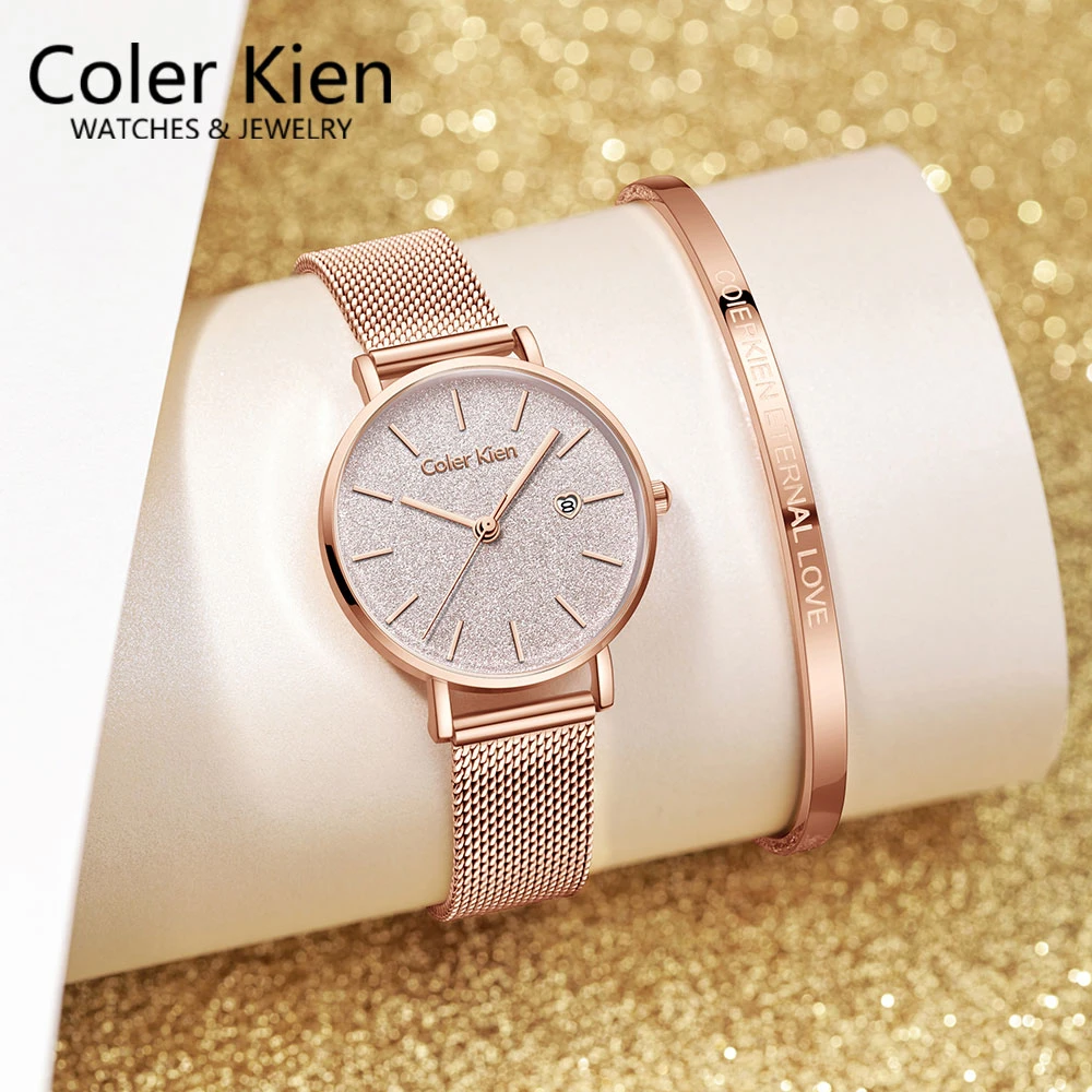ColerKien【官方直营】正品时尚手表女士满天星2024新款轻奢腕表