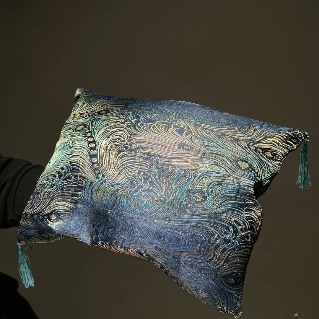 崖柏车载枕头  腰枕  民族风  崖柏香轻奢枕头  送礼佳品